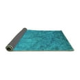 thumbnail image 2 of Ahgly Company Indoor Rectangle Oriental Turquoise Blue Industrial Area Rugs, 7' x 10', 2 of 4