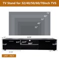 thumbnail image 6 of SESSLIFE Modern TV Stand for 70 Inch TV, High Glossy Front Cabinet, Console Entertainment Center Television Table for Living Room or Bedroom, Black, 6 of 6