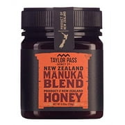 Taylor Pass Honey Co Manuka Blend Honey Raw Healthy Delicious New Zealand Honey Non Gmo (8.83oz)