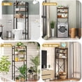 thumbnail image 3 of Estante Organizador para Baño, Estantería Sobre el Inodoro con Patas Ajustables, Estante Baño De 3 Niveles, Organizador Mueble Baño, Estante de Almacenamiento Adecuado para Balcón, Lavandería, 3 of 9