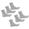 thumbnail image 6 of 3 Pair Quarter Socks for Women Mens Not Binding Top Loose Wide Mouth Casual Cotton Short Ankle Socks, 6 of 8