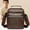 Brown, variant on NWOKYZGH Small Crossbody bag for Men Women Shoulder Bag Mens Purse Satchel Leather Messenger Bag Gift