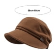 thumbnail image 6 of Women's Newsboy Beret Hat Corduroy Stylish Comfortable Versatile Winter Fashion Accessory Ladies Hat, 6 of 7