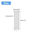 thumbnail image 2 of Unique Bargains Compression Spring, 5 Pack 304 Stainless Steel, 10mm OD, 0.8mm Wire, 40mm Length, 2 of 6