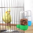 thumbnail image 2 of Cockatiel Parakeet Automatic Small Animals Parrot Drinking Cup Bird Feeder Feeding Bowl Cage Accessories Water Dispenser BLUE, 2 of 8