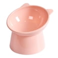 thumbnail image 1 of Methold Elevated Raised Cat Bowl Food Bowl Puppy Slip Feeder Non Water for Dog  Suministros para perros Rosa, 1 of 1