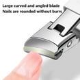 thumbnail image 6 of DAMAI Eagle Beak Beveled Nail Clippers,Nail Clippers for Men Women,2025 Oblique Ingrown Toenails Clipper,Stainless Steel Ergonomic Fingernail and Toenail for Men Women, 6 of 9