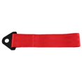 thumbnail image 1 of 2 Tons High Strength Car Trailer Towing Rope Recovery Tow Strap with Hooks(Black), 1 of 3