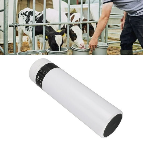 Taza De Descongelación De Esperma Congelada, ABS 3200 MAh Taza De Descongelación De Semen Animal Eficiente 10,2 Pulgadas De Altura Para Ganado