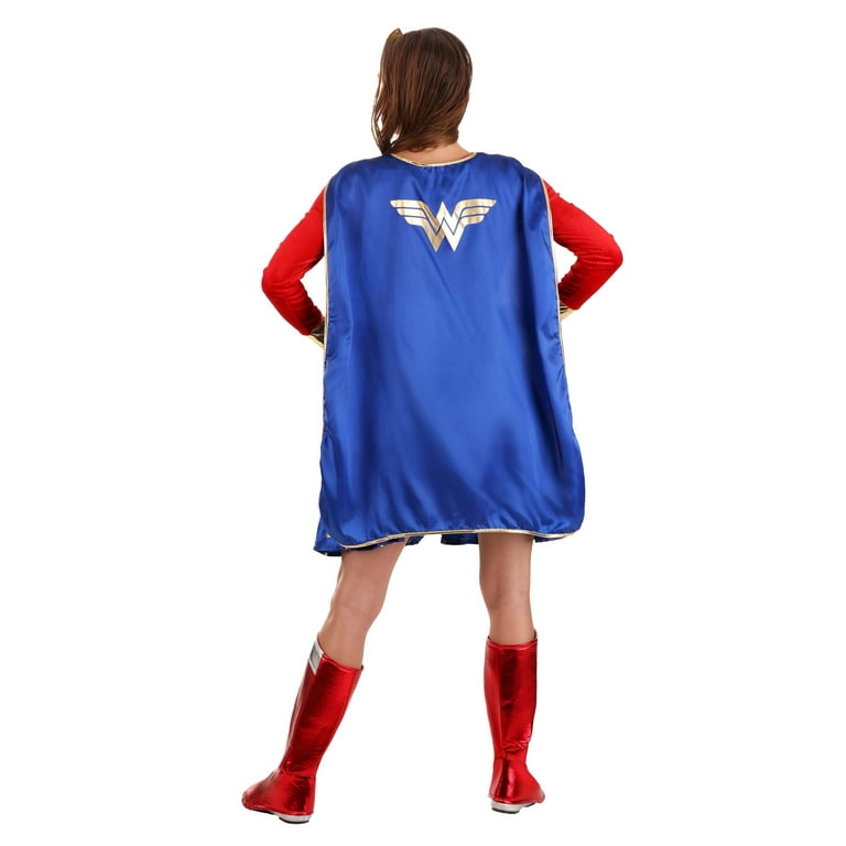 Wonder Woman Adult Long-Sleeved Dress