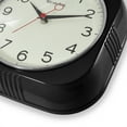 thumbnail image 5 of Westclox 1950's Retro Analog QA Wall Clock, 9.5 inches, Black Model 32042BK, 5 of 6