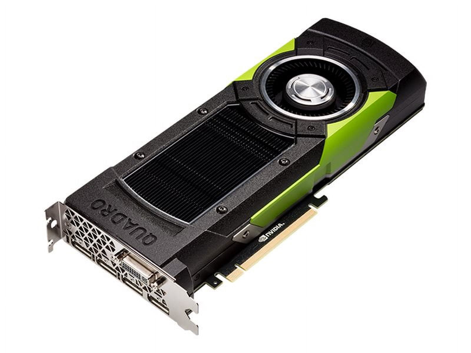 NVIDIA Quadro M6000 - Graphics card - Quadro M6000 - 24 GB GDDR5 - PCIe 3.0 x16 - DVI, 4 x DisplayPort