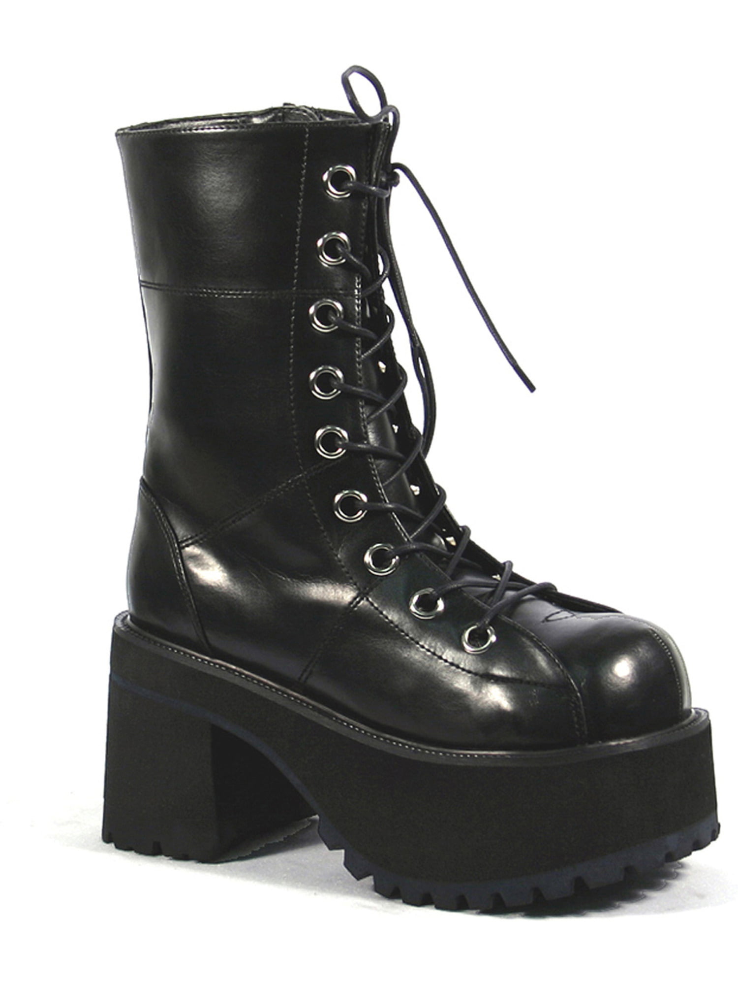 3 inch black ankle boots