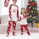 thumbnail image 5 of Ofertas de Black Friday 2022. Pijamas navideños Pisexur para la familia, disfraces navideños, pijamas navideños familiares clásicos a cuadros de manga larga, Feliz Navidad, 5 of 5