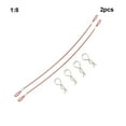 thumbnail image 4 of Bewildely Cuerda antipérdida de la cáscara del coche con alta dureza y compatibilidad de la barra del Pin del clip R del metal de la fuerza Kits de construcción modelo rojo 1:8, 4 of 6
