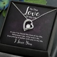 thumbnail image 2 of To The Love of My Life In You I've Found Forever Necklace w Message Card, 2 of 20