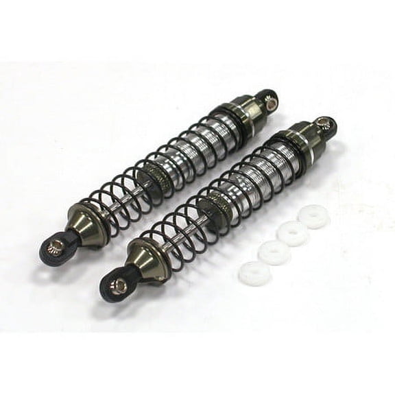 Integy MSR11 Rock Crawler Shock Set 2 108mm Silver INTC22915S Electric Car/Truck Option Parts