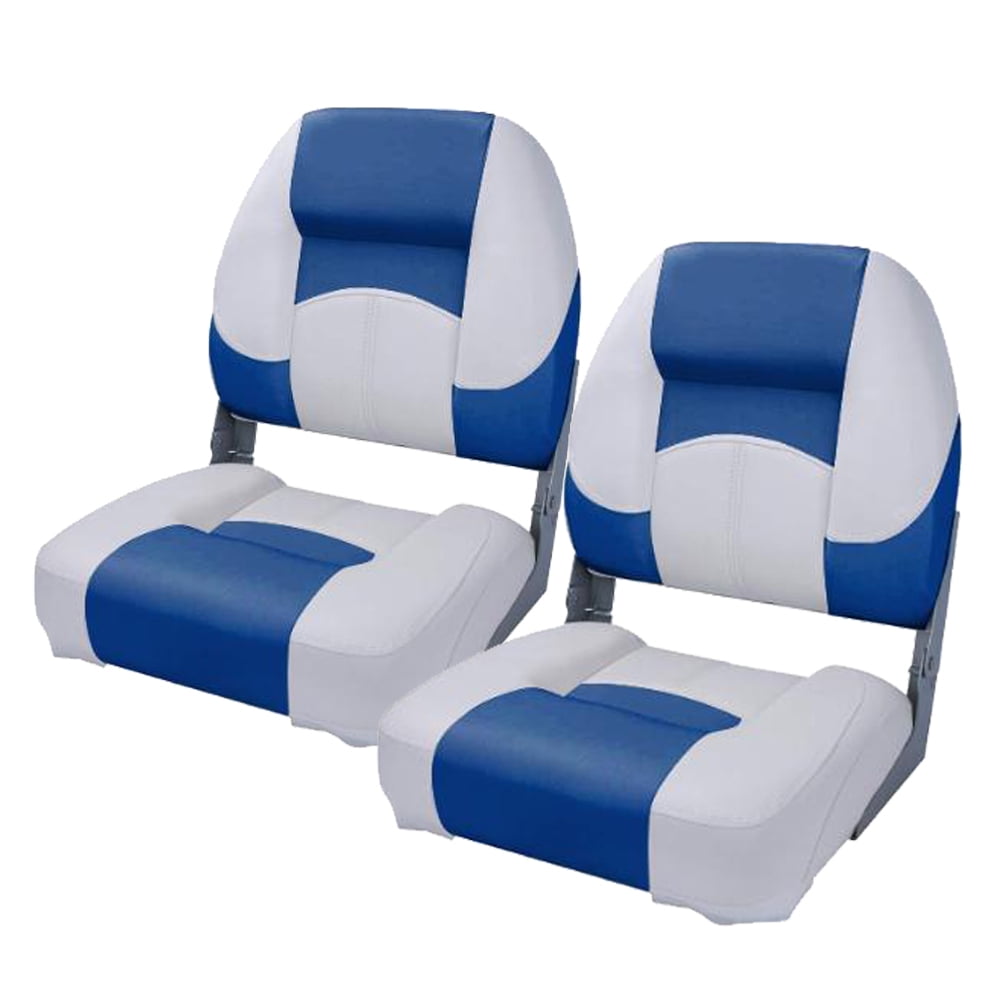 North Captain T1 Deluxe Low Back Folding Boat Seat 2 Seats