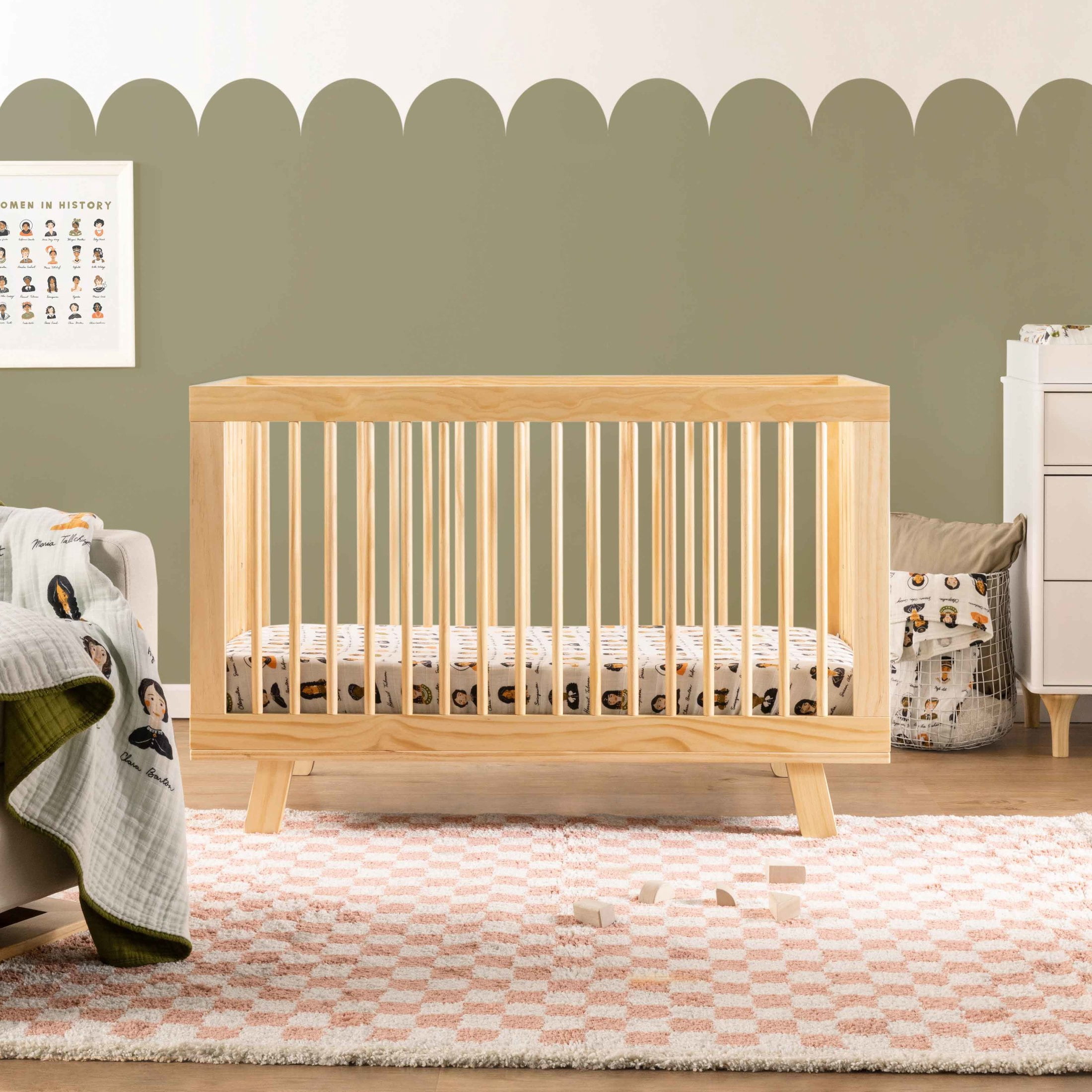 Babyletto Crib Sheet in GOTS Certified Organic Muslin Cotton
