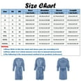 thumbnail image 2 of Mens Casual Plush Leisure Bathrobe Solid Hooded Pocket Drawstring Long Sleeve Pajamas Sizes M-3XL, 2 of 4