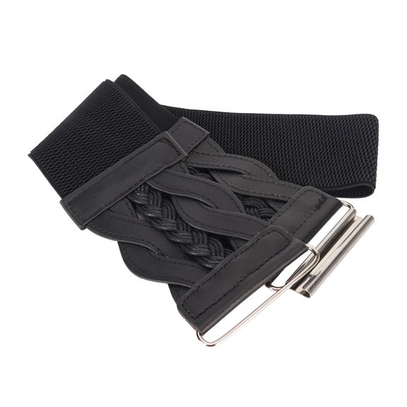 Wide Belts For Women Vintage Wide Waist Belt High Elasticity Close Fit Fashionable Thick Waist Belt For Dresses Sweaters Skirts