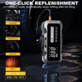 thumbnail image 2 of Jump Starter，Jump Box for Car Battery Jump Starter Portable with Air Compressor,8000A Jump Starter with 60000MAH,12V Battery Booster Pack with 150PSI Digital Tire Inflator, 2 of 8