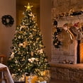thumbnail image 4 of Adorno de árbol de Navidad con luz LED en forma de estrella AIR&TREE 16 cm 10 unidades blanco cálido, 4 of 9