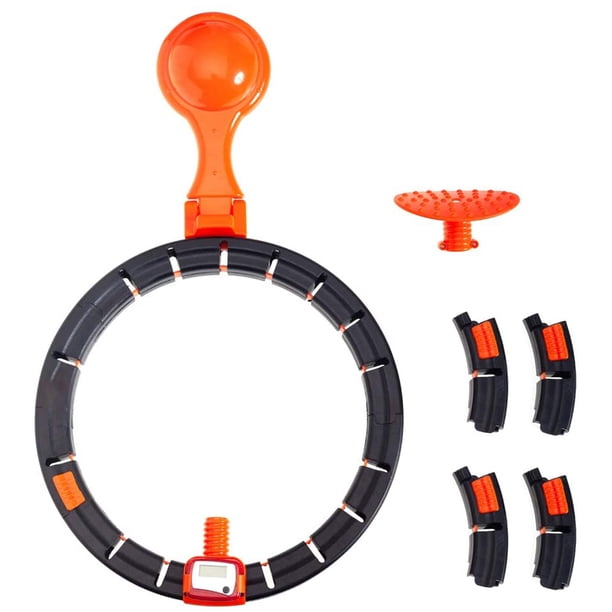 Anillo deportivo inteligente, anillo deportivo giratorio de 360 °, contador inteligente, anillo deportivo ajustable, tamaño de cinturón, entrenamiento, ejercicio en interiores y exteriores, Fitness Xemadio 2034240