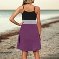 thumbnail image 5 of Bovxnpu Summer Dresses for Women, Sleeveless Mini Dress Sundresses Tank Dresses, Women Summer Casual Slim Suspender With Adjustable Buckle V-neck Jumpsuit Long Skirt, 5 of 7