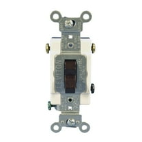 Leviton CS320-02S Cs320-02S Commercial 20 Amps Toggle Switch Brown