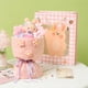 thumbnail image 5 of Ramo de peluche para maestras y niñas, detalles exquisitos, suave y cómodo, ramo de dibujos animados, muñecos, conejito, rosa, 5 of 12
