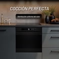 thumbnail image 2 of Nuur - Horno Empotrable Electrico 220V 73 Litros con Ventilador de Conveccion, 10 Funciones de Coccion, Temperatura Ajustable, Puerta de Vidrio Templado de 2 Capas, Acero Inoxidable - HOELEC60EM10F, 2 of 6
