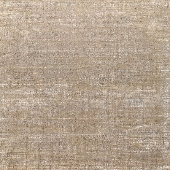 Ahgly Company Machine Washable Indoor Square Industrial Modern Dark Almond Brown Area Rugs, 4' Square