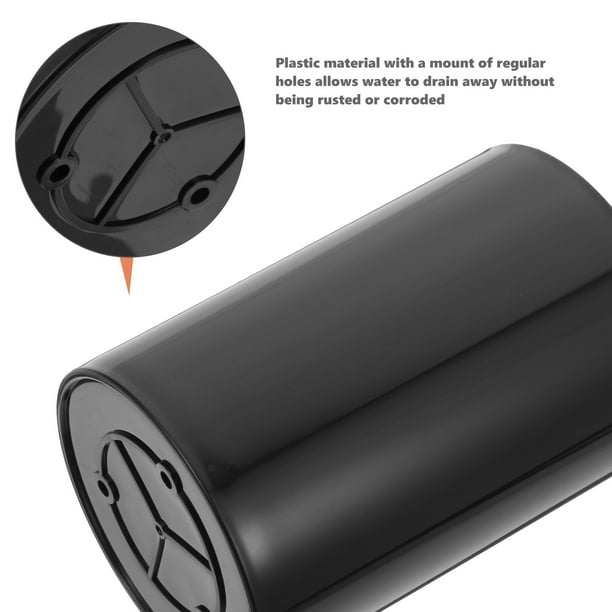 Porte-ustensiles de cuisine transparent, support adhésif pour ustensiles de cuisine avec trous de drainage, organiseur multifonctionnel divisé pour cuillères, baguettes, louches