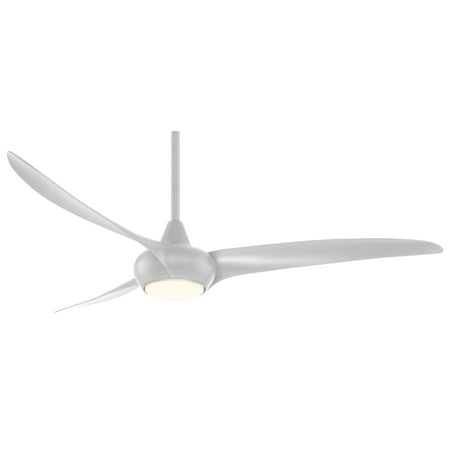 

Minkaaire Light Wave 65 Light Wave 65 3 Blade Indoor Led Ceiling Fan - Silver