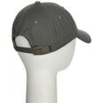 thumbnail image 3 of Customized Number Hat 00 to 99 Team Colors Baseball Cap, Charcoal Black White Number 21, 3 of 4