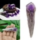thumbnail image 1 of Racimo de de amatista , espécimen de punto de varita de cristal, varita de cristal de , racimo de amatista Hugo Racimo de amatista natural, 1 of 10