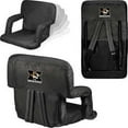 thumbnail image 1 of Missouri Tigers Ventura Seat Portable Recliner Chair - Black, 1 of 2