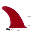 thumbnail image 2 of MYG 9inch Surf Water Wave Fin Board Surfboard Tail Fin Splitter Slide-in Central Fin, 2 of 7