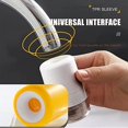 thumbnail image 4 of Rotatable Filter Shower Nozzle, Extended Water Filter, Swivel Head Kitchen Faucet Bubbler Extender SplashFFIY Proof, for Kitchen Bathroom, 4 of 8