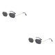 thumbnail image 4 of Jumpingount Gafas de sol para mujer 400 cómodas de usar almohadillas suaves para la nariz gafas de sol rectangulares de estilo moderno Type5 NO5, 4 of 6