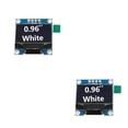 thumbnail image 3 of crativent 0.96 Inch OLED Screens 4pin Display Module Circuit Board Replacing Parts White 2Set, 3 of 6