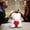 White, variant on Rose Teddy Bear, 10 inch Embrace Love Flower Bears, Artificial Foam Floral Gifts for Valentines Day Mothers Day Christmas Wedding Anniversary Birthday Home Bedroom Office Decor (Red)