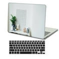 thumbnail image 1 of KSK KAISHEK Only for MacBook Air 13 inchs Case 2022 - 2018 Release Model A2337 m1 A2179 A1932, Plastic Hard Shell Case Cover + Black Keyboard Cover, Flower 1179, 1 of 5