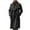 Black Jacket for Men, variant on Mrmaere Men's Long Peacoat Double-Breasted Wide-Lapel Warm Stylish Outerwear for Daily & Formal Army Green L