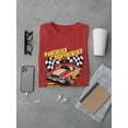 thumbnail image 3 of Vintage Speed Racing Car T-Shirt Mens -Smartprints Designs, Male Regular Fit, 3 of 4