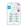 thumbnail image 3 of MAM Bottle Nipples Fast Flow Nipple Level 3 (Set of 4), For 4+ Months, SkinSoft Silicone Nipples for Baby Bottles, Fits all MAM Bottles, 3 of 3