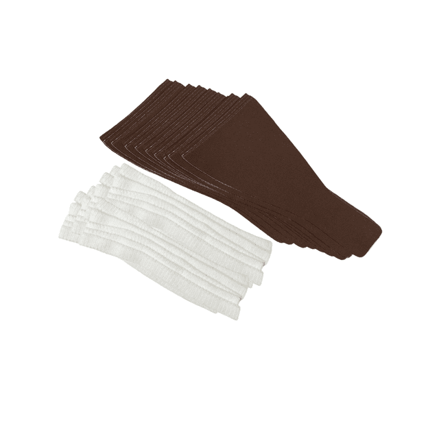 BIMEI Kit de Ruban de Rentrage « Tuck Yourself » Pré-Découpé, Ajustement Autonome, Adhésif « Skip the Line », Alternative au Gaff, Imperméable, pour Unisexe, Chocolat, 50 Pcs