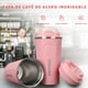 thumbnail image 2 of 2 tazas térmicas de acero inoxidable 304 de 18 oz/510 ml con tapa, vaso de vacío para bebidas de café frías y calientes, taza de café aislada para oficina, automóvil y estacionamiento, 2 of 6