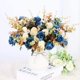 thumbnail image 2 of Bienvenido Rosas artificiales, 12 rosas pequeñas, flores de seda de plástico, adecuadas para decoración de plantas de hotel familiar, boda, mesa de oficina de Navidad, 2 of 5
